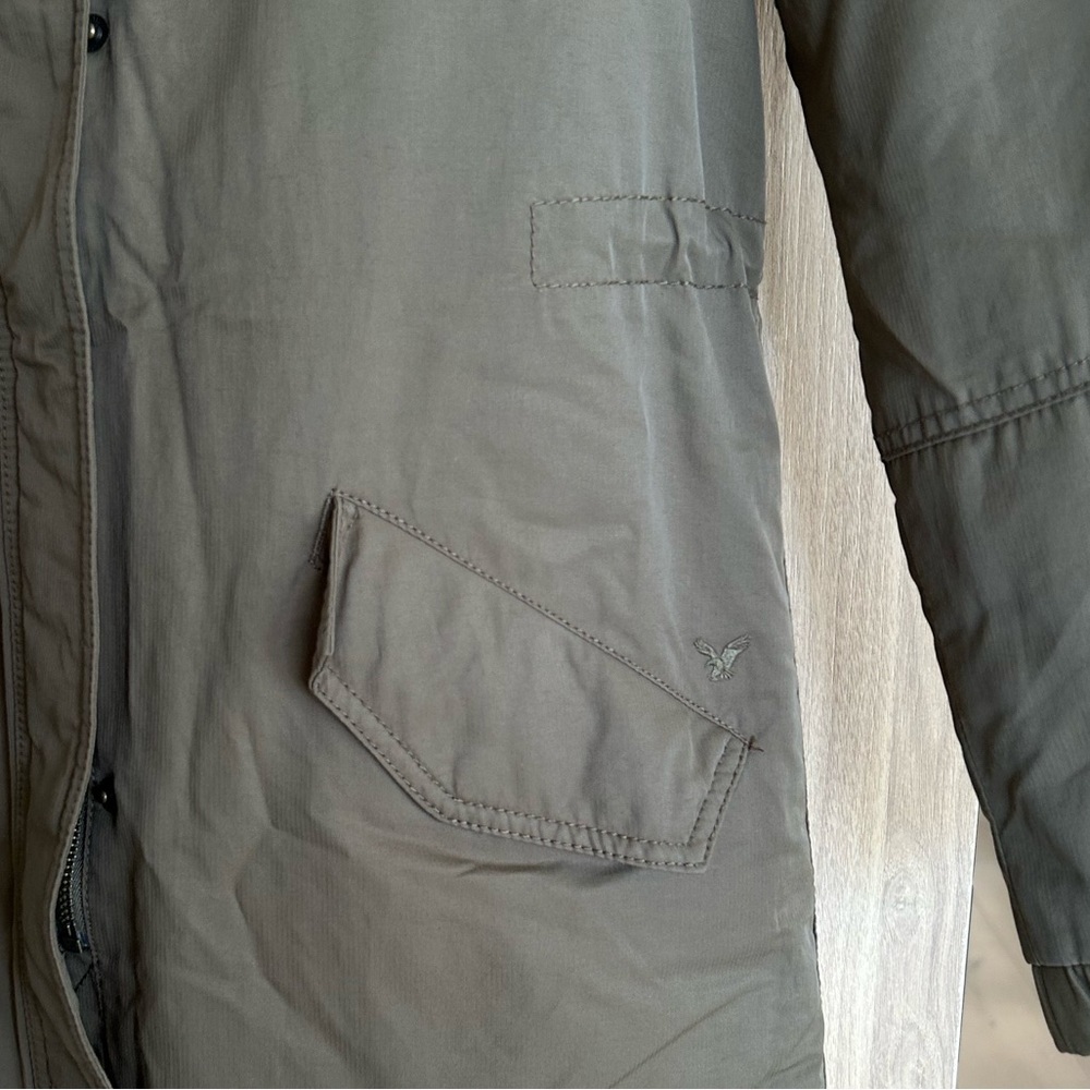 American Eagle Jacket Sharpa Womens Military Styl… - image 2